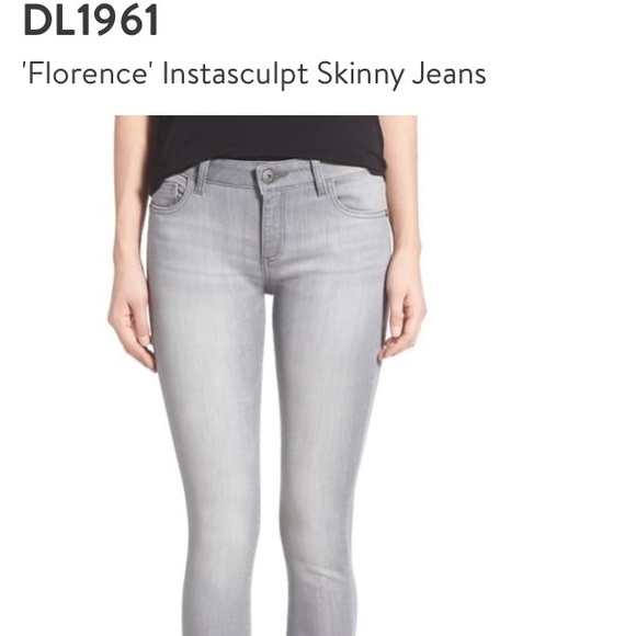 Cute and Trendy DL1961 gray Jeans! - Picture 1 of 5